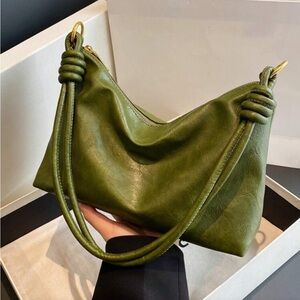 Green Knot Shoulder Bag